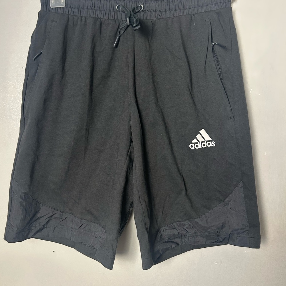 Adidas Men's Black Athletic Shorts new with tags charcoal grey
